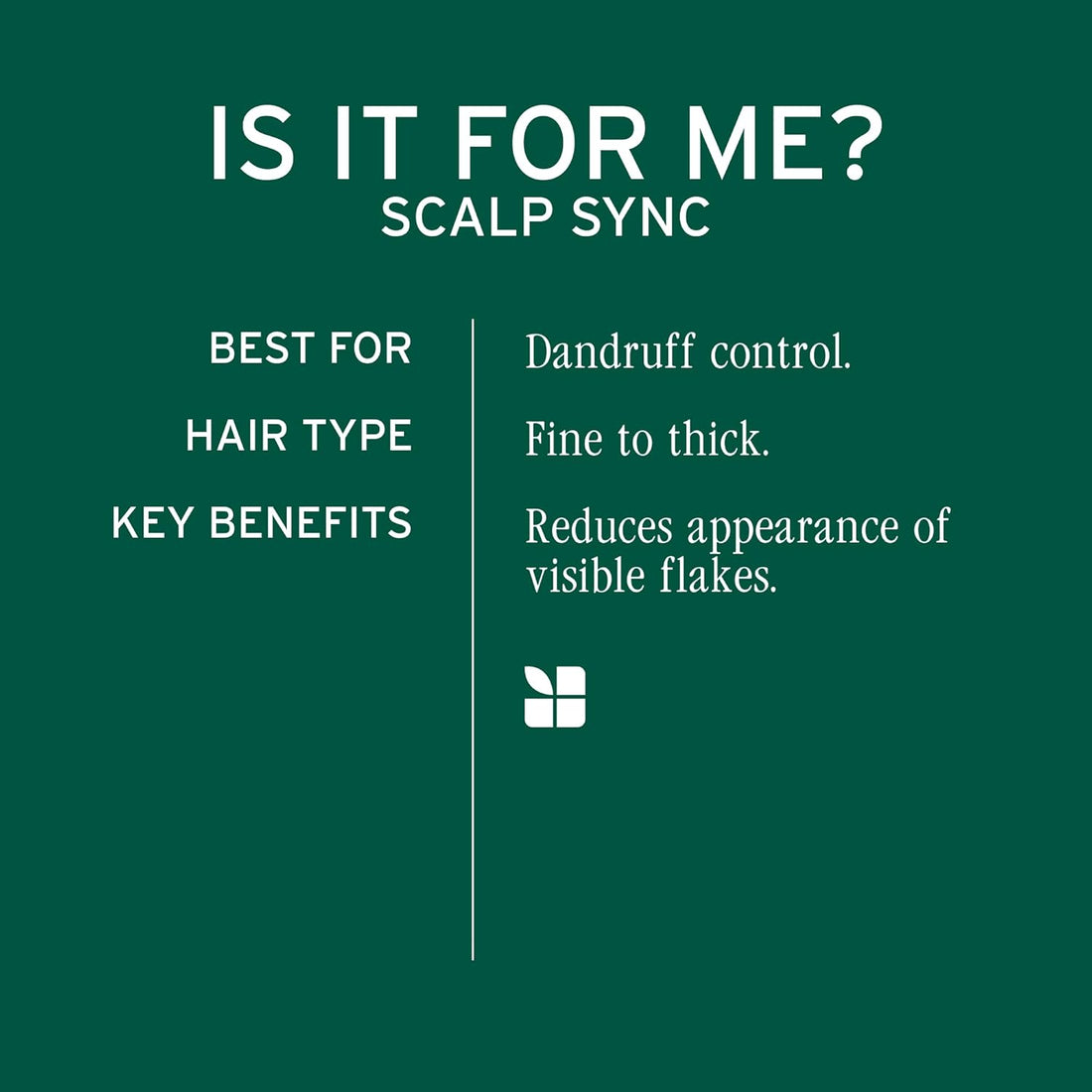 Biolage Professional Scalp Sync For Dandruff Control Shampoo 400ml