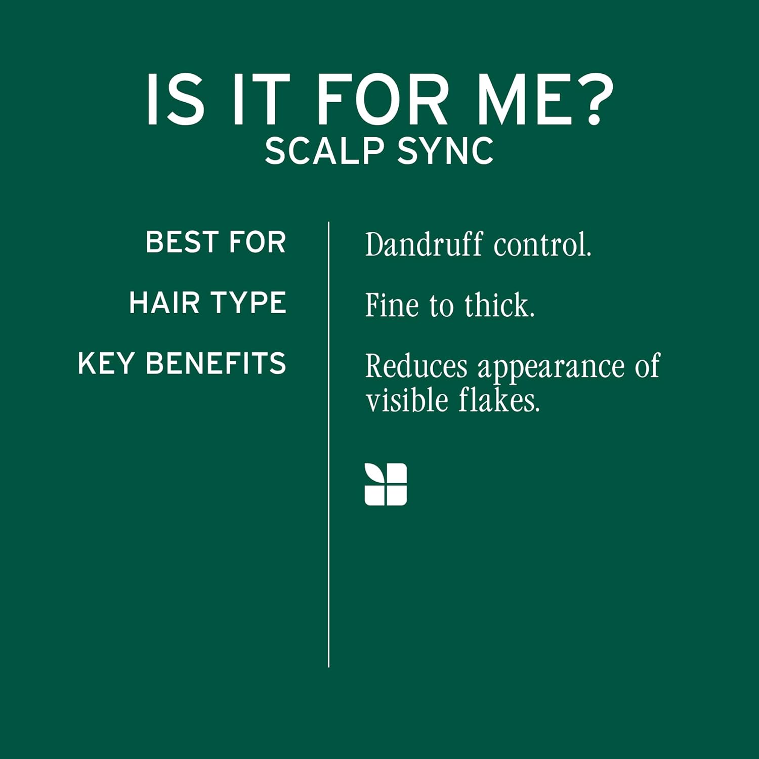 Biolage Professional Scalp Sync For Dandruff Control Shampoo 400ml