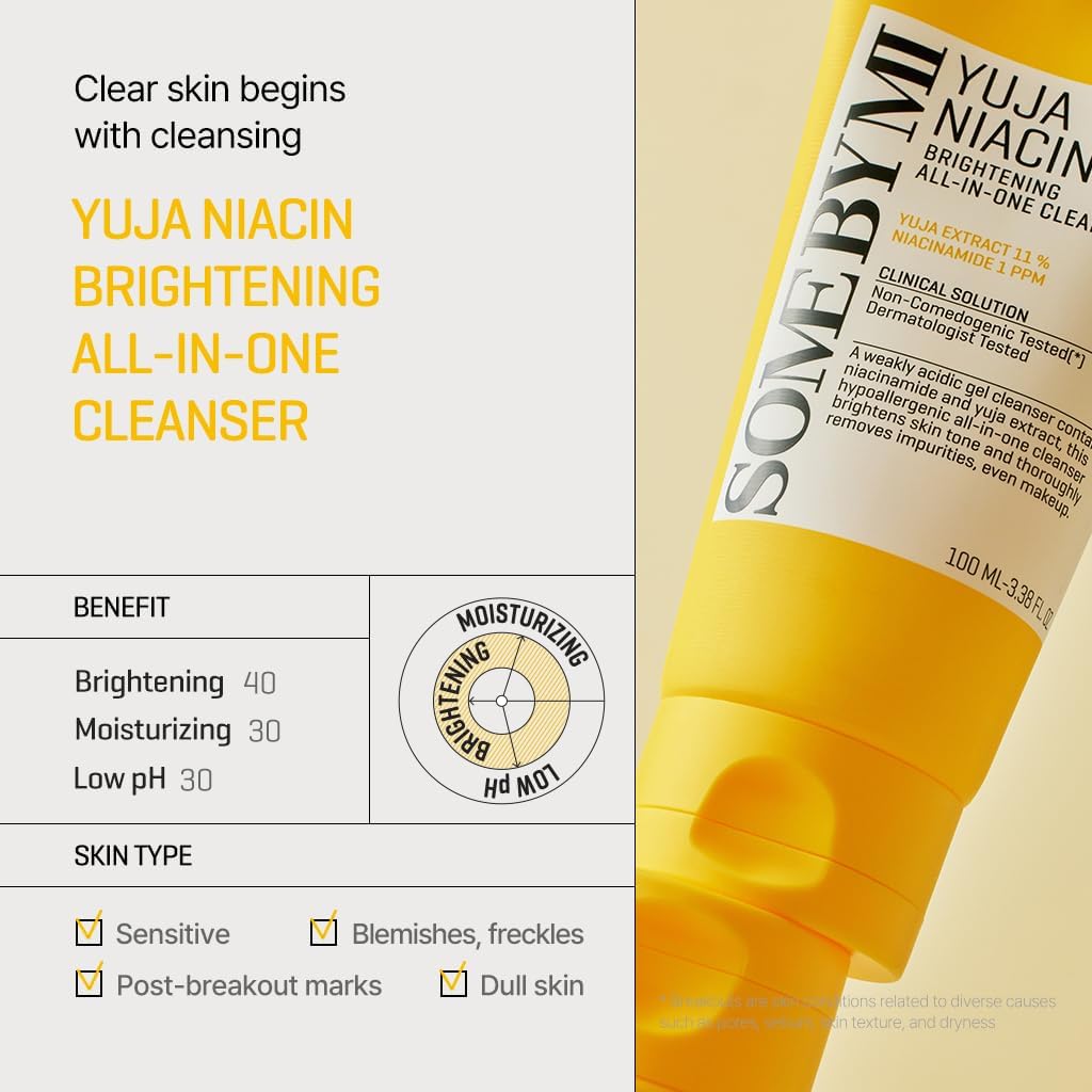 Some By Mi Yuja Niacin Brightening All in One Cleanser 100ml