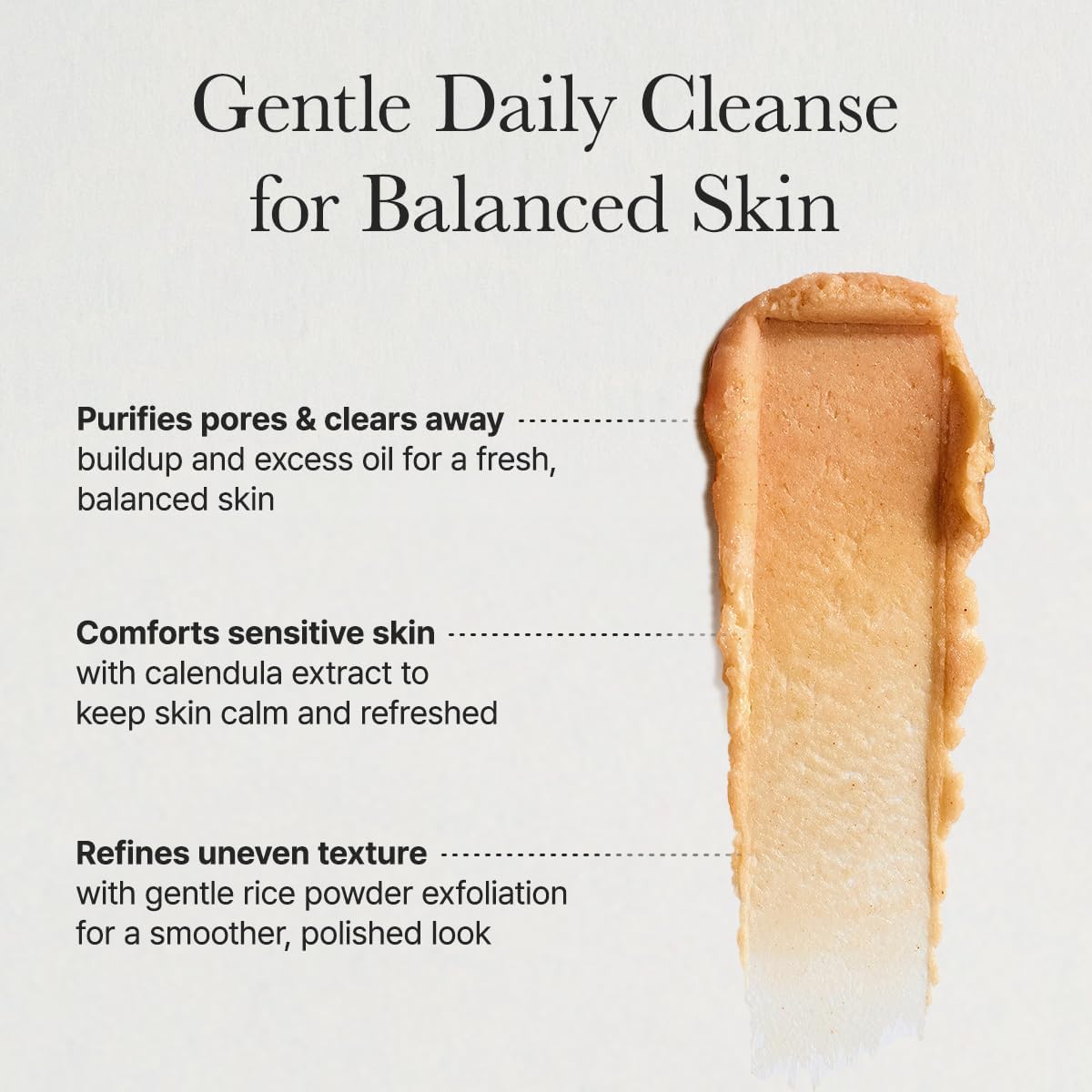 Arencia Fresh Calendula Mochi Cleanser 120g