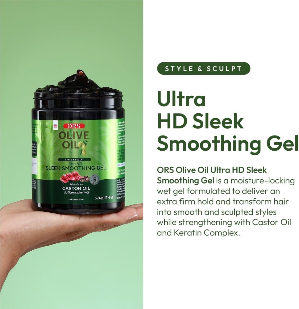 ORS Olive Oil Ultra HD Gel Sleek Smoothing 20oz