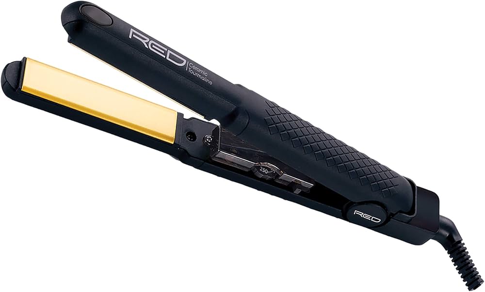 Red By Kiss Ceramic Tourmaline Flat Iron