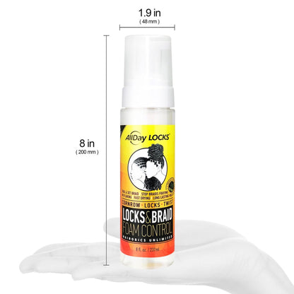 AllDay Locks Locks &amp; Braid Foam Control Hairobics Unlimited 8oz