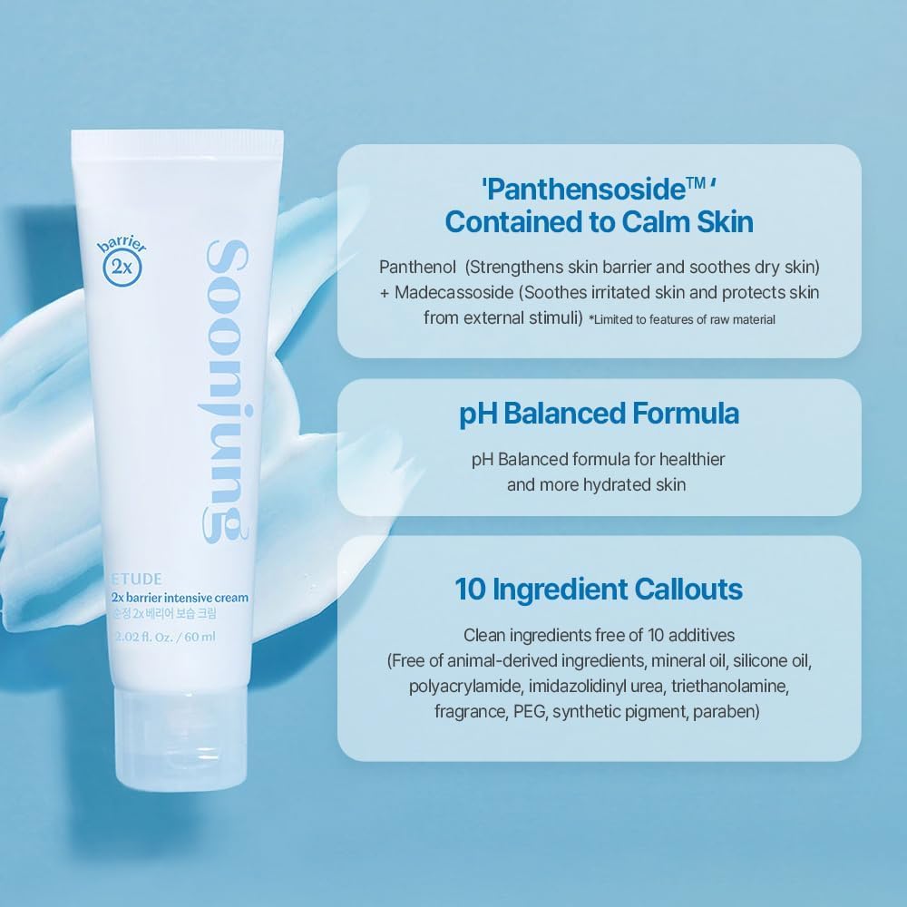 Etude House SoonJung 2x Barrier Intensive Cream 60ml