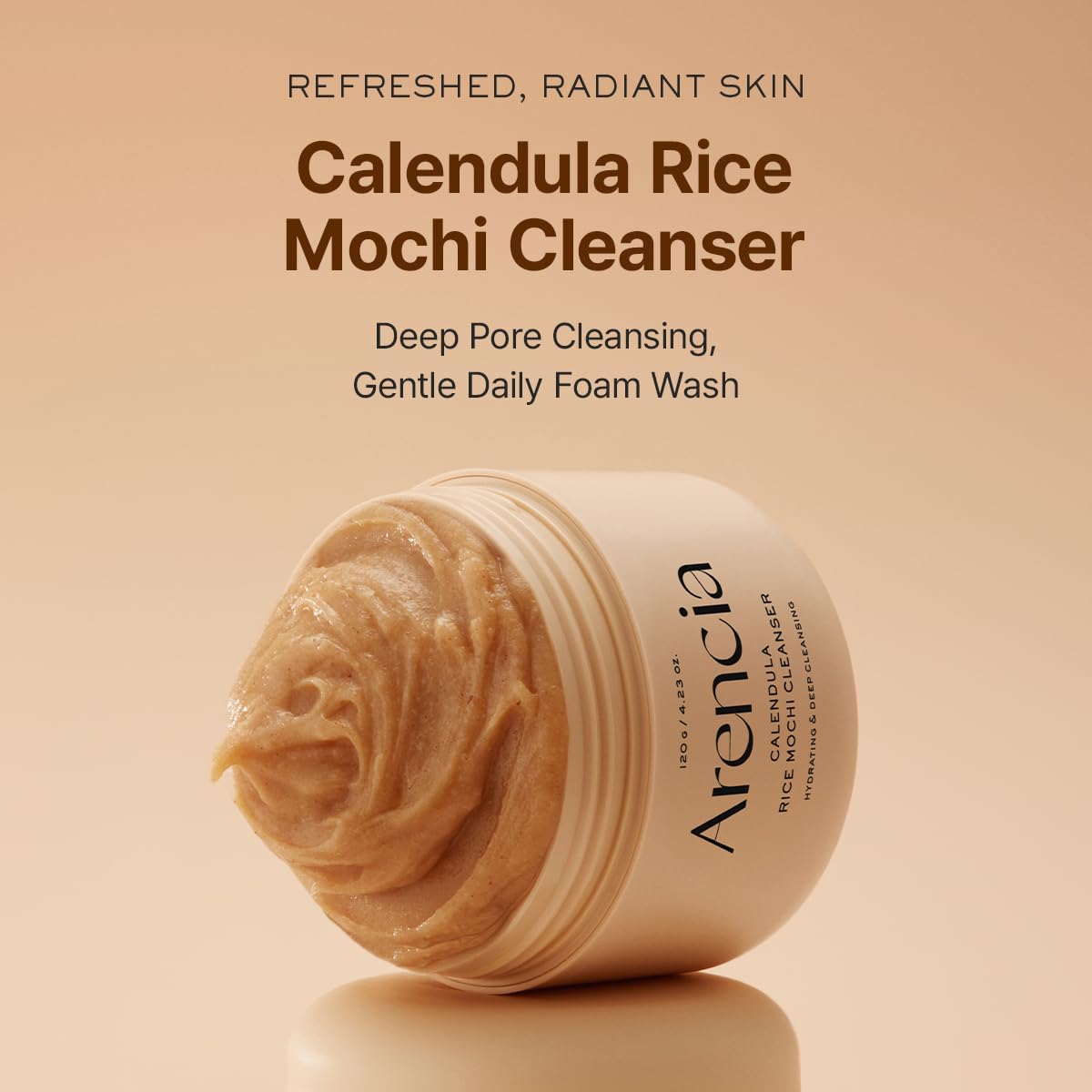 Arencia Fresh Calendula Mochi Cleanser 120g