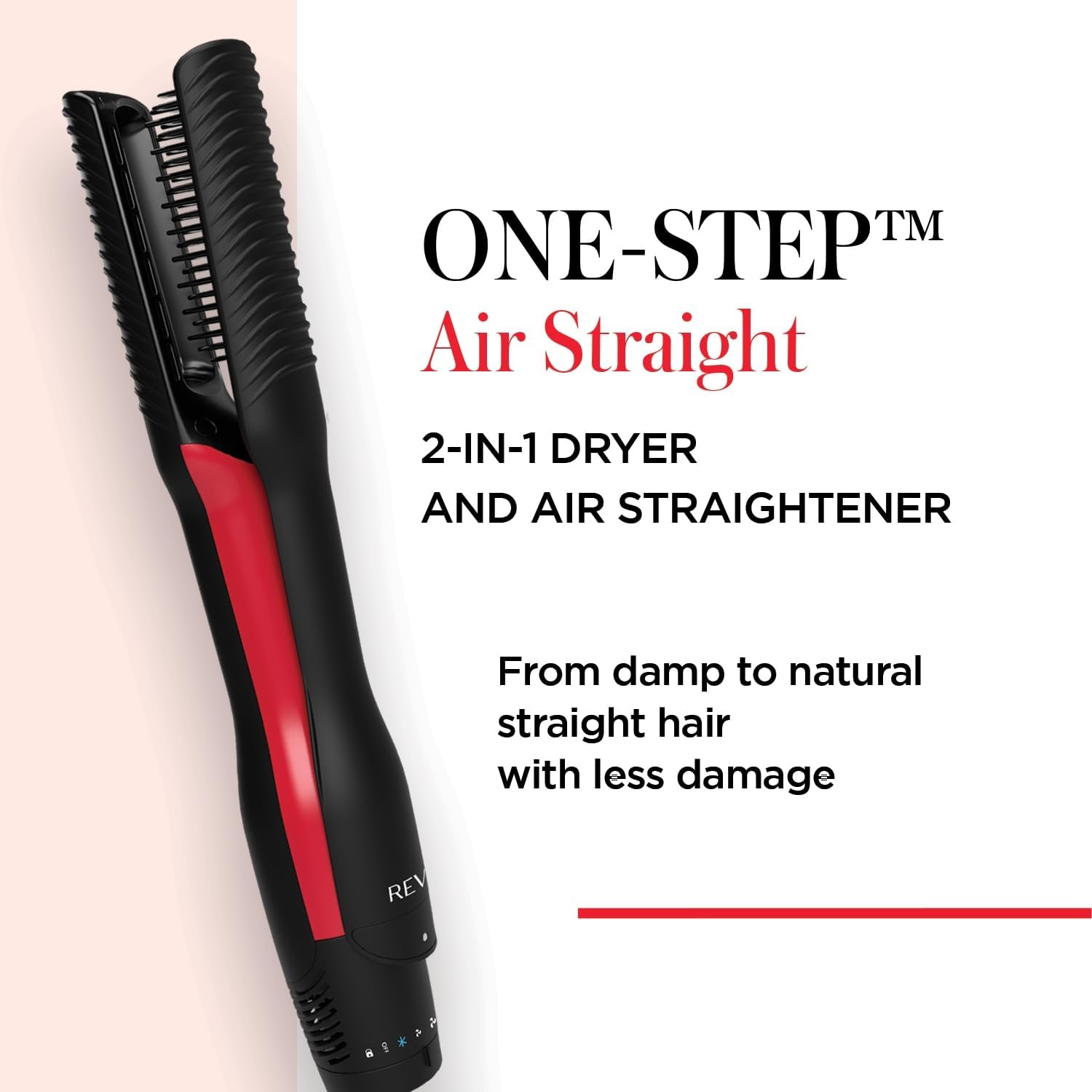 Revlon One Step Air Straight 2-in-1 Dryer &amp; Air Straightener