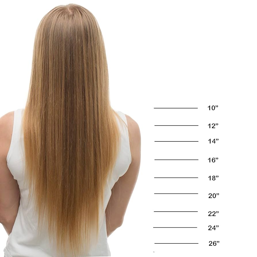 Rush Silky Luxati Human Hair Extension Silky Straight Weft  14"