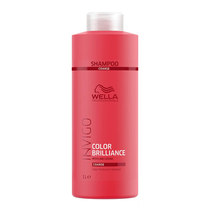 Wella Professionals INVIGO Brilliance Color Protection Shampoo for Coarse Hair