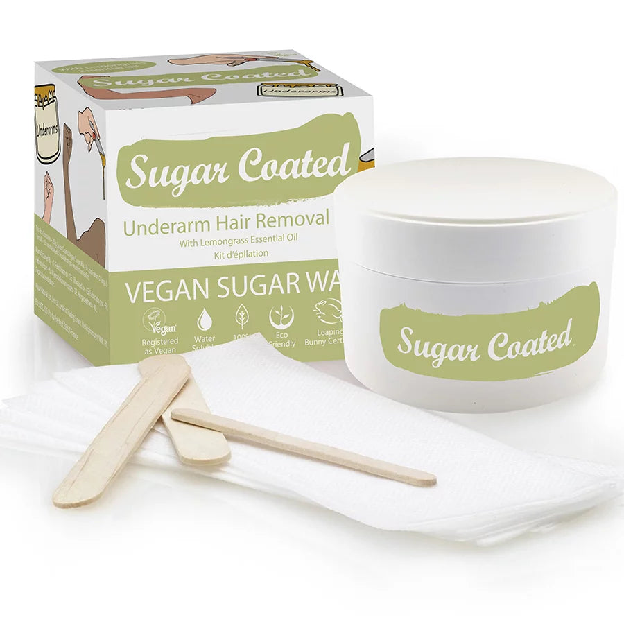 Sugar Coated Underarm Hair Removal Wax Kit 200g