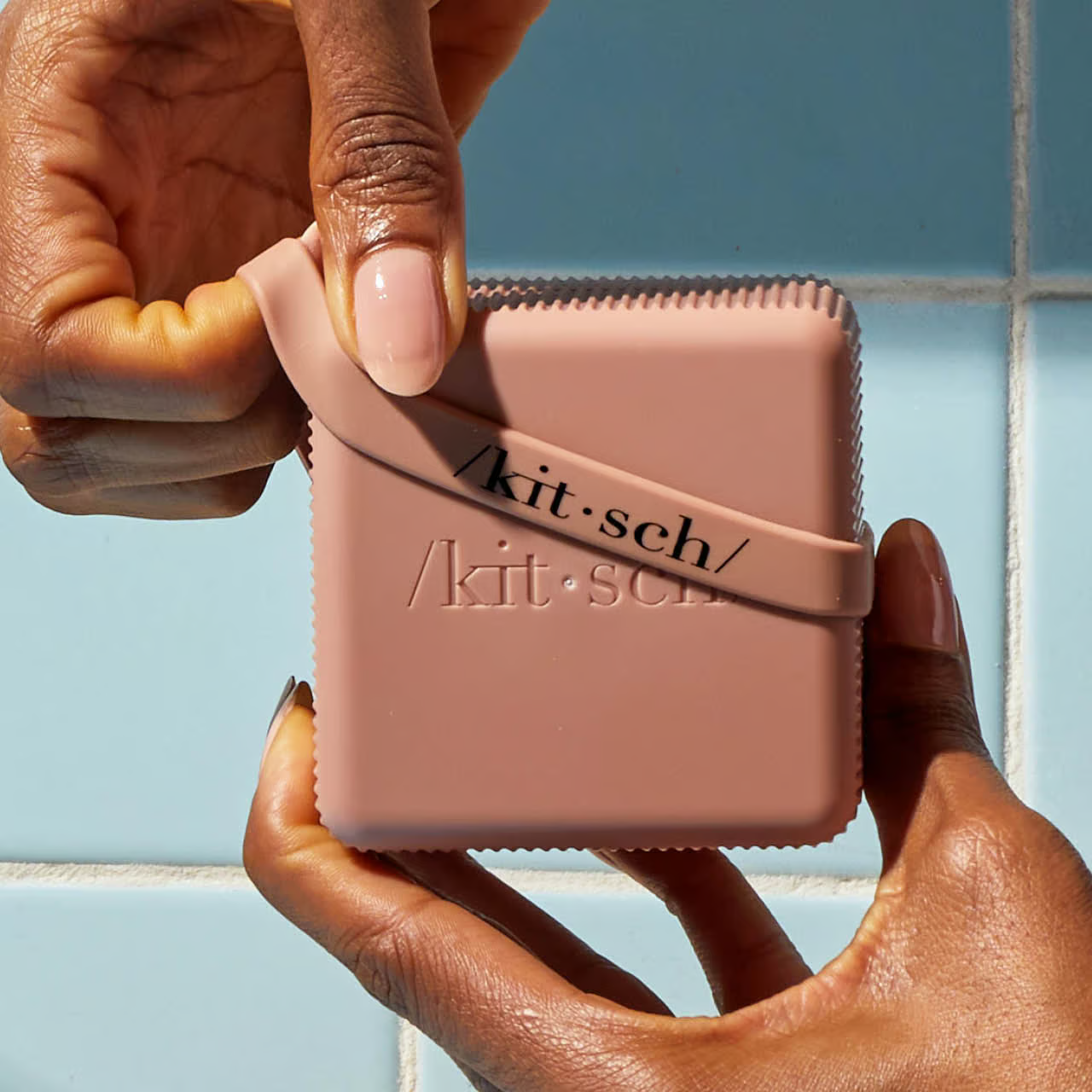 Kitsch 2-Compartment Travel Case - Terracotta