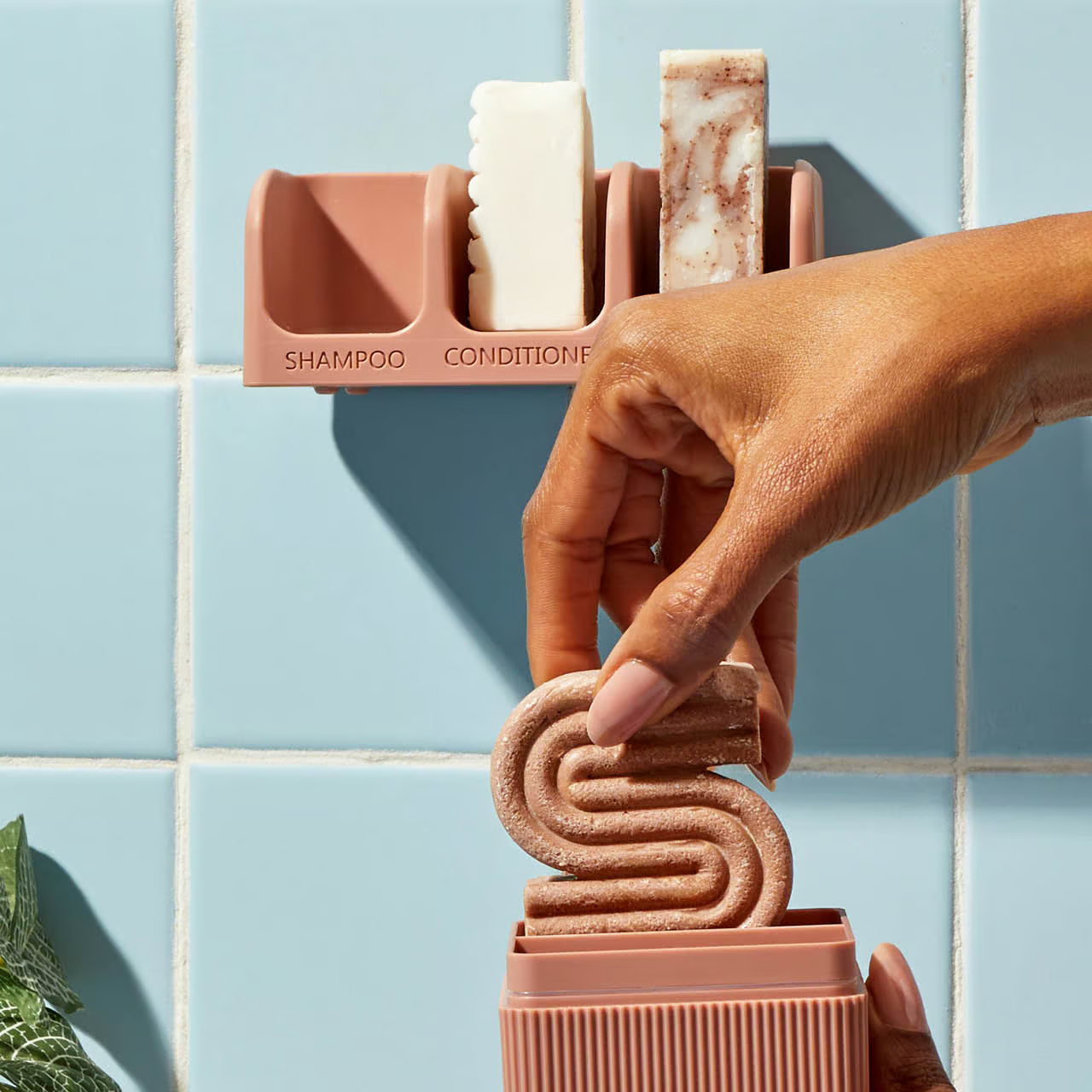 Kitsch 2-Compartment Travel Case - Terracotta