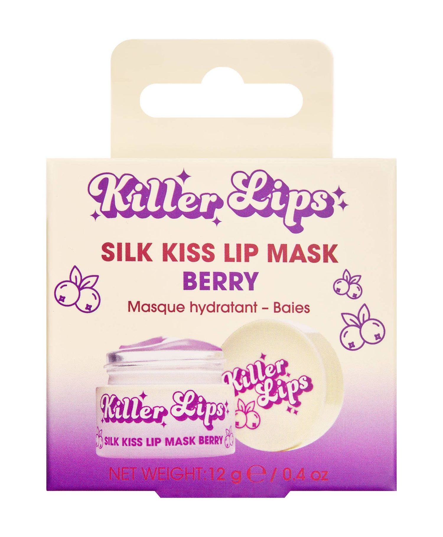 Killer Lips Silk Kiss Lip Mask - Berry