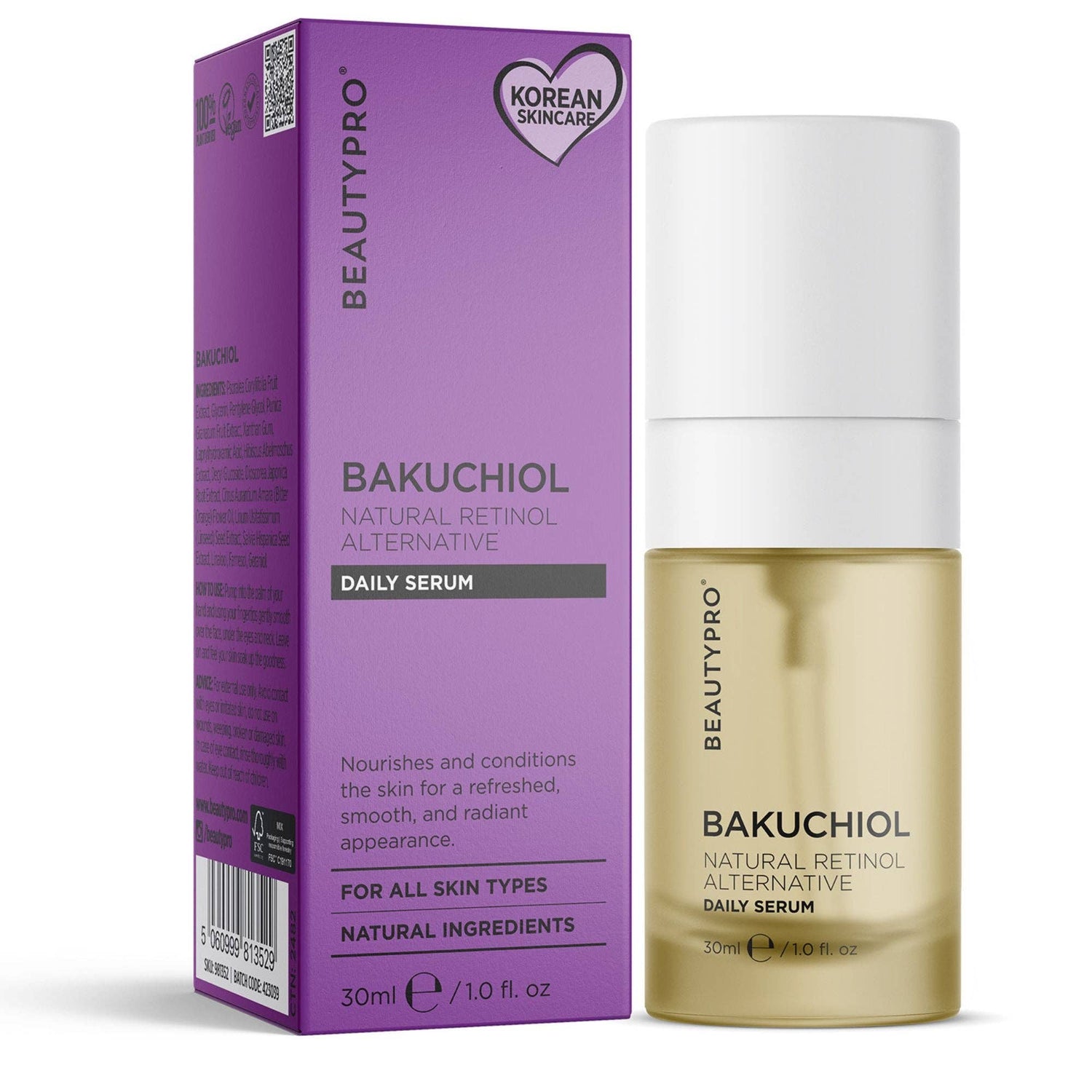 BeautyPro Bakuchiol Daily Serum 30ml