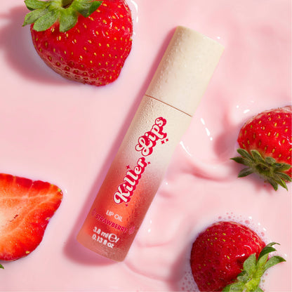 Killer Lips Super Juicy Lip Oil 3.8ml - Strawberry