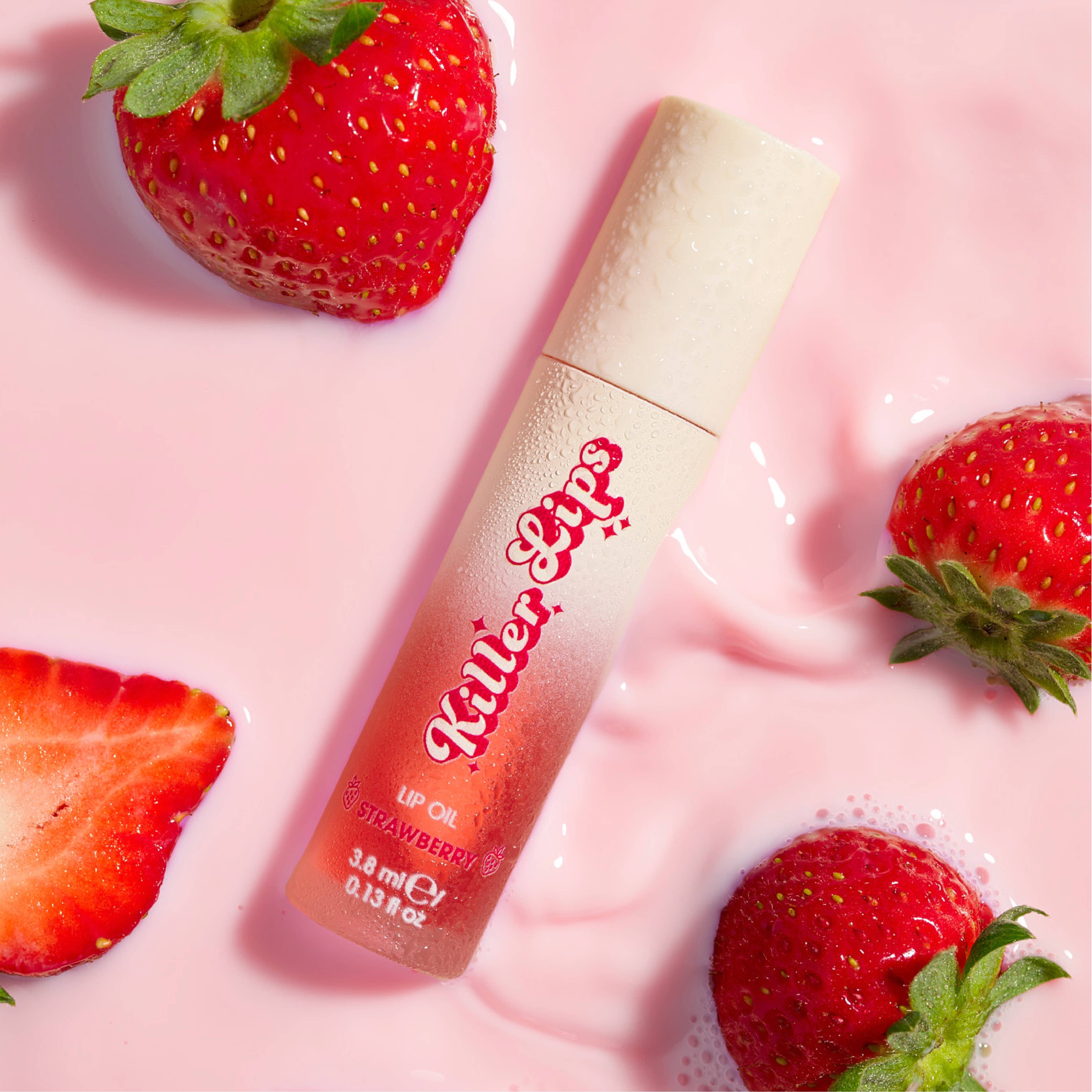 Killer Lips Super Juicy Lip Oil 3.8ml - Strawberry