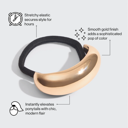 Kitsch Gold Metal Cloud Cuff