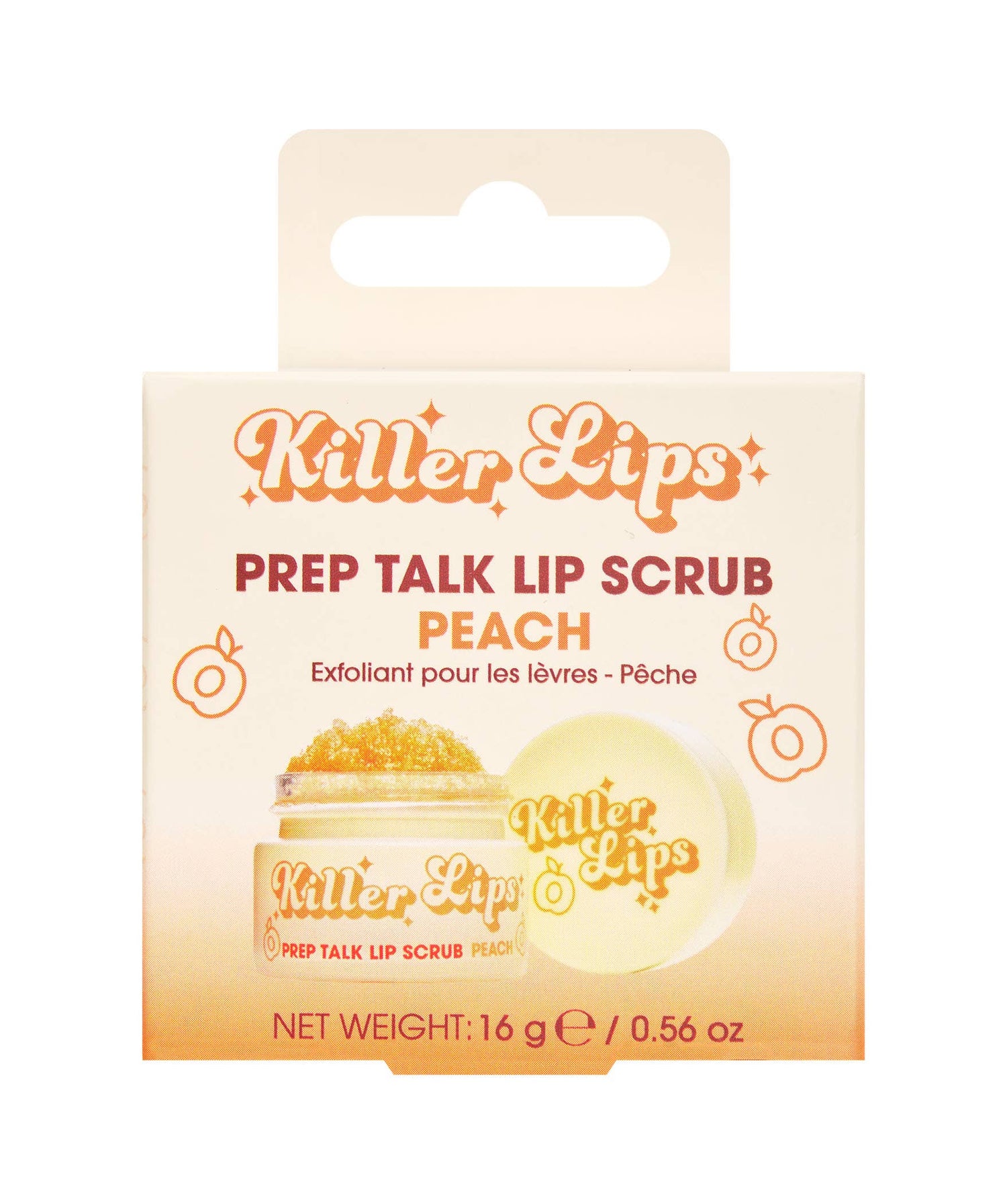 Killer Lips Prep Talk Lip Scrub - Peach