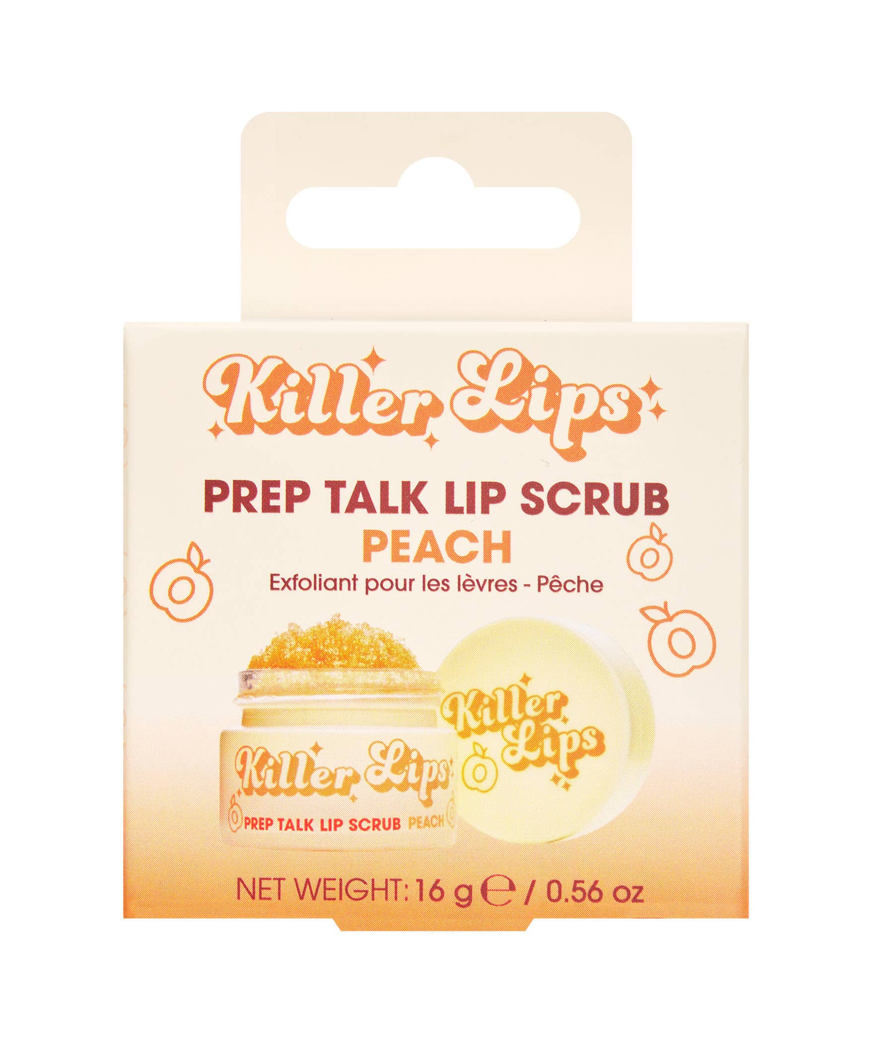 Killer Lips Prep Talk Lip Scrub - Peach