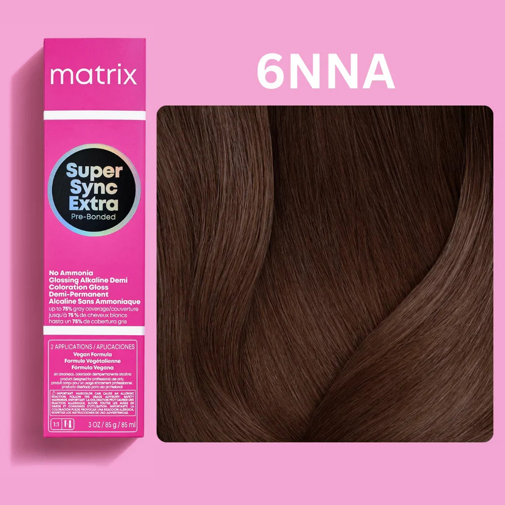 Matrix Super Sync Pre-Bonded Glossing Alkaline Demi-Permanent Hair Colour