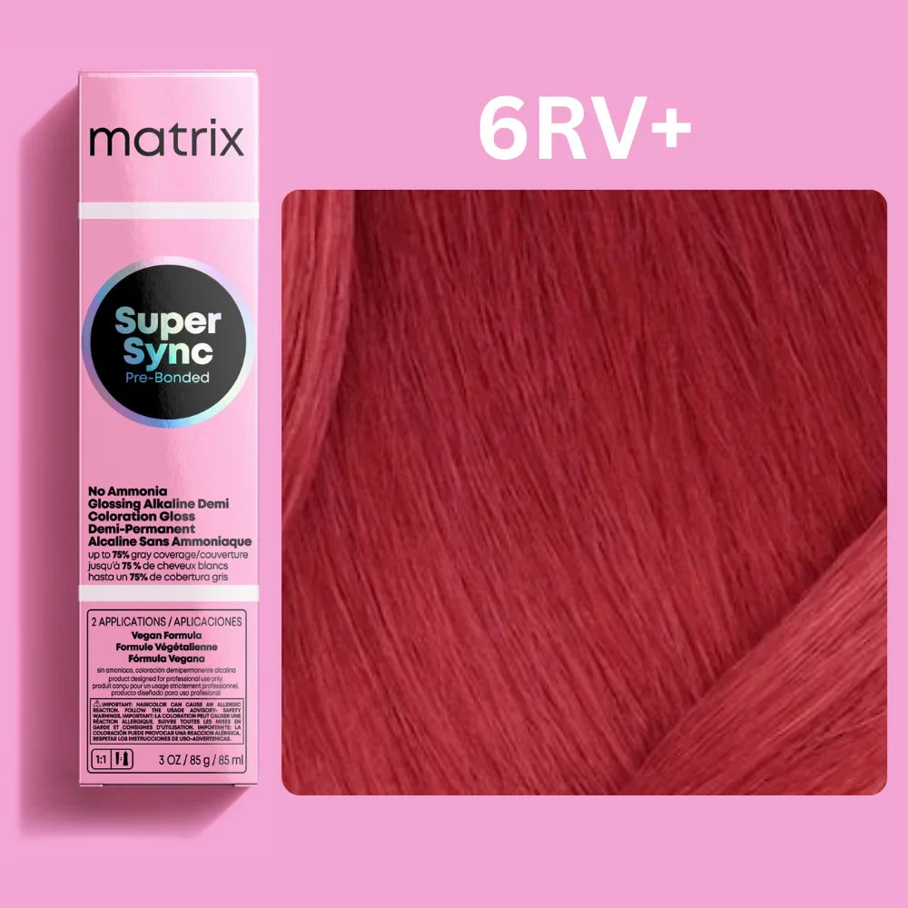 Matrix Super Sync Pre-Bonded Glossing Alkaline Demi-Permanent Hair Colour