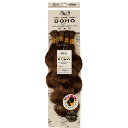 Rush 100% Virgin Brazilian Boho Braids Body Wave Bulk 17-19"