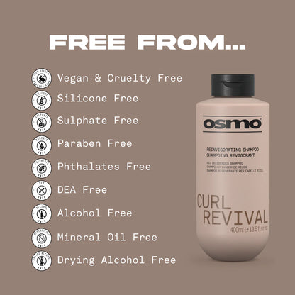 Osmo Curl Revival Reinvigorating Shampoo 400ml