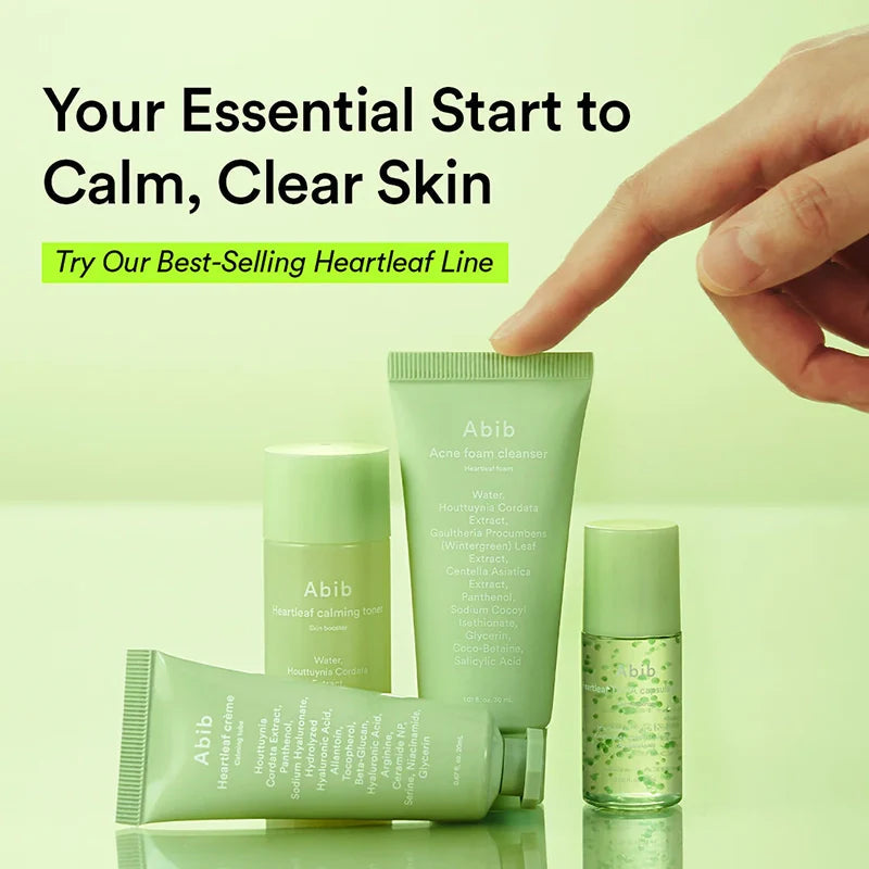 Abib Heartleaf Calming Trial Kit - 4 pc – Kiyo Beauty