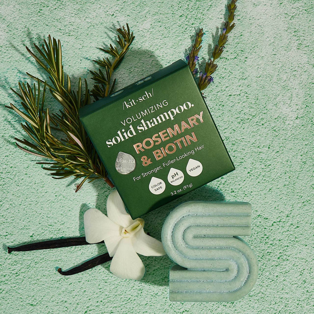 Kitsch Rosemary & Biotin Volumizing Solid Shampoo Bar 3.2oz