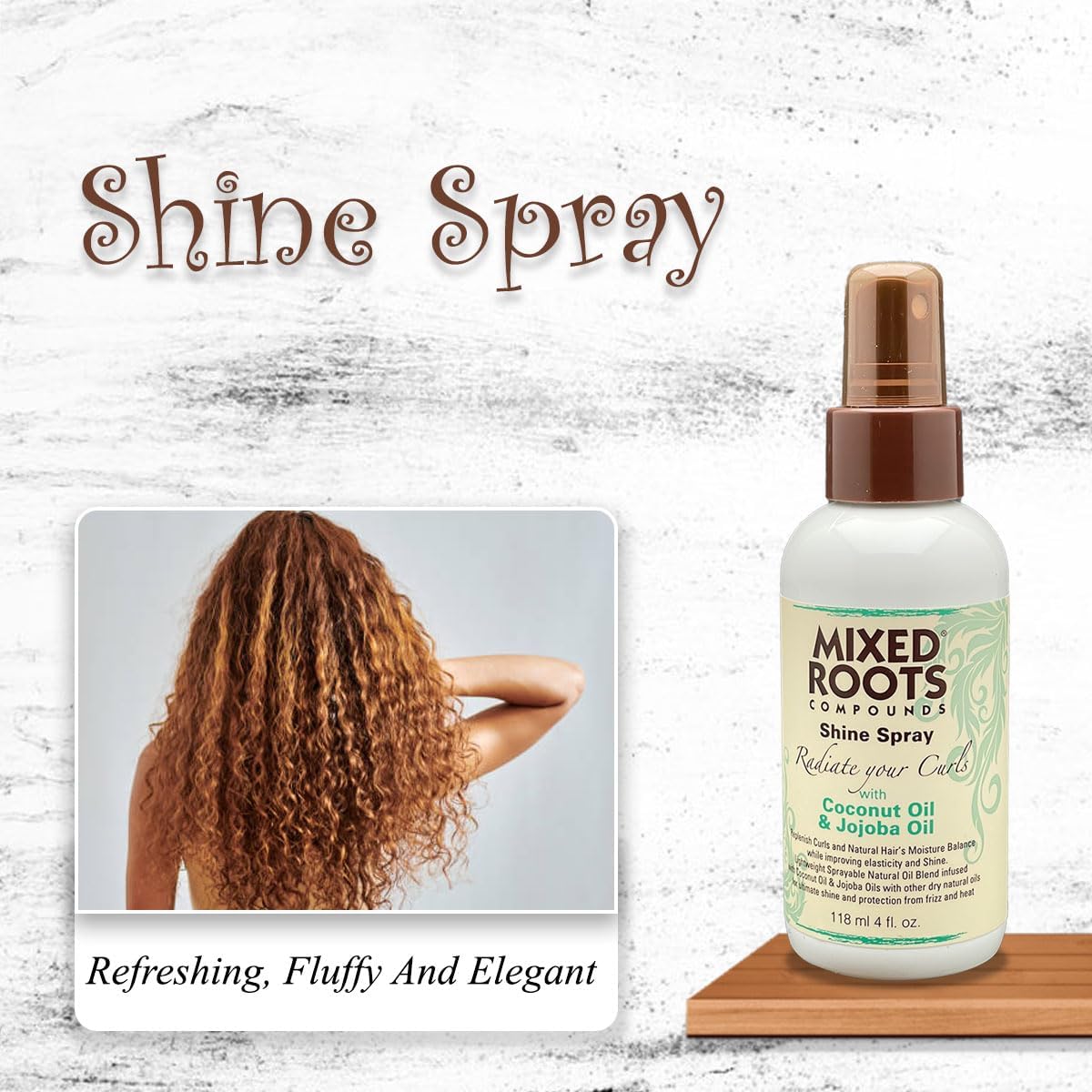 Mixed Roots Shine Spray 118ml