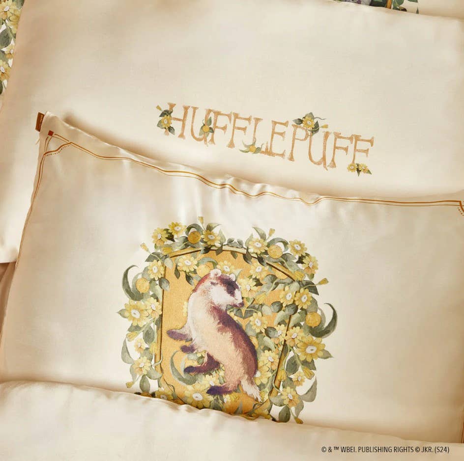 Kitsch x Harry Potter Satin Pillowcase Standard - Hufflepuff