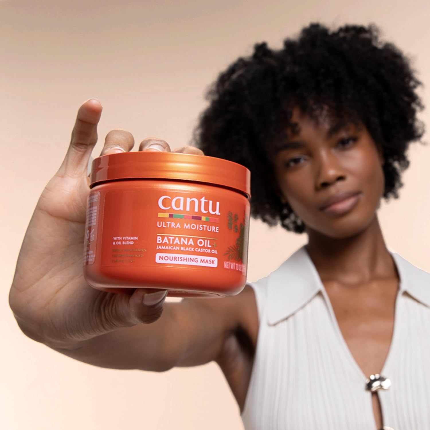 Cantu Ultra Moisture Batana Oil + Jamaican Castor Oil Nourishing Mask 10oz