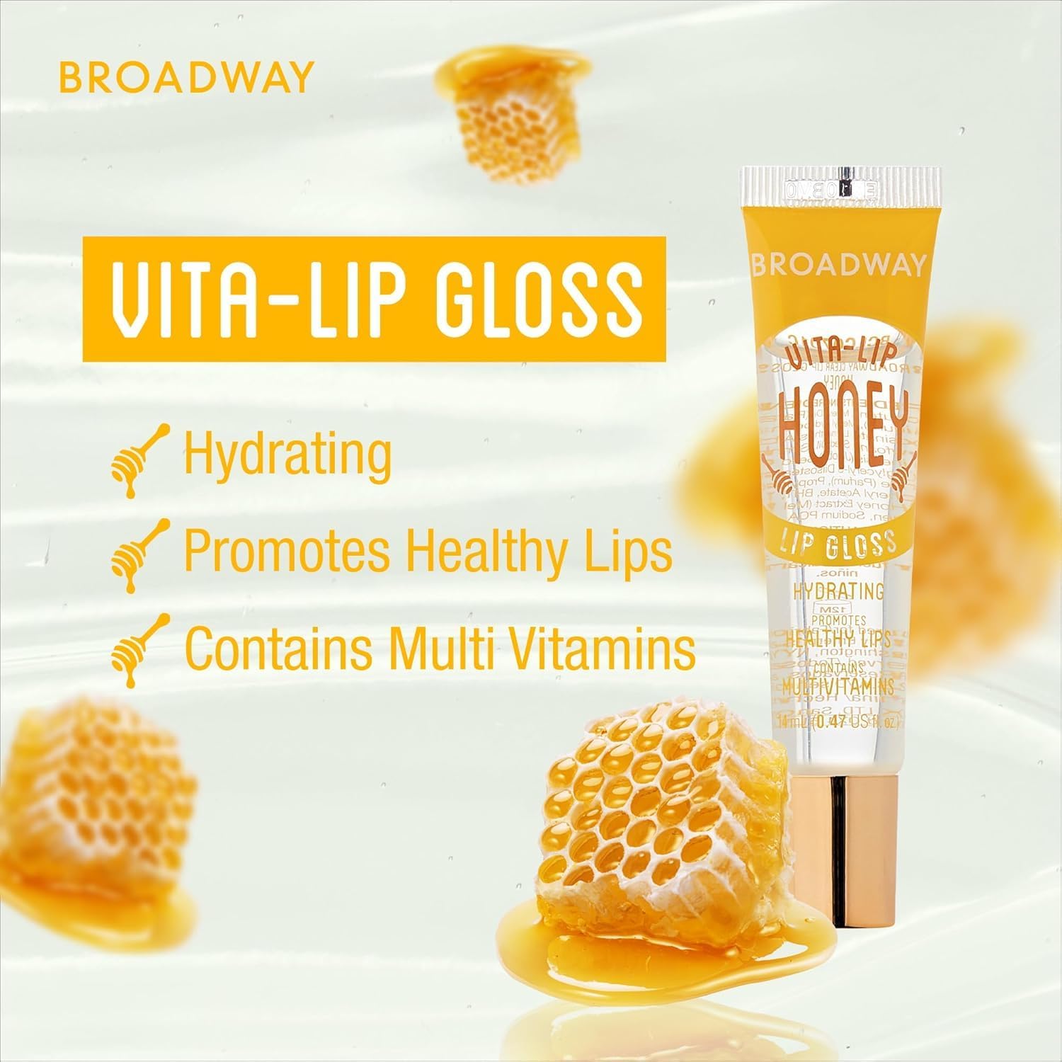 Broadway Vita-Lip Clear Lip Gloss 14ml