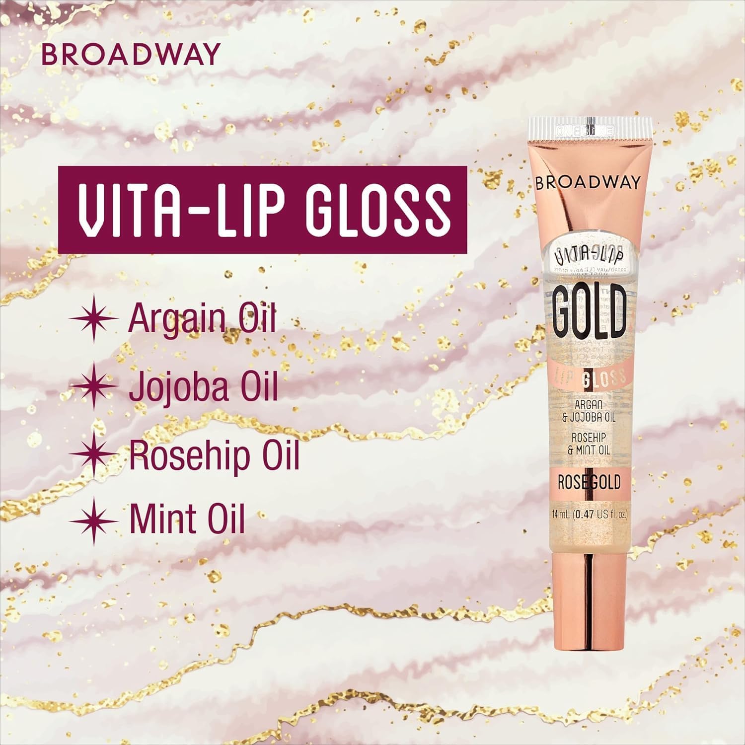 Broadway Vita-Lip Clear Lip Gloss 14ml