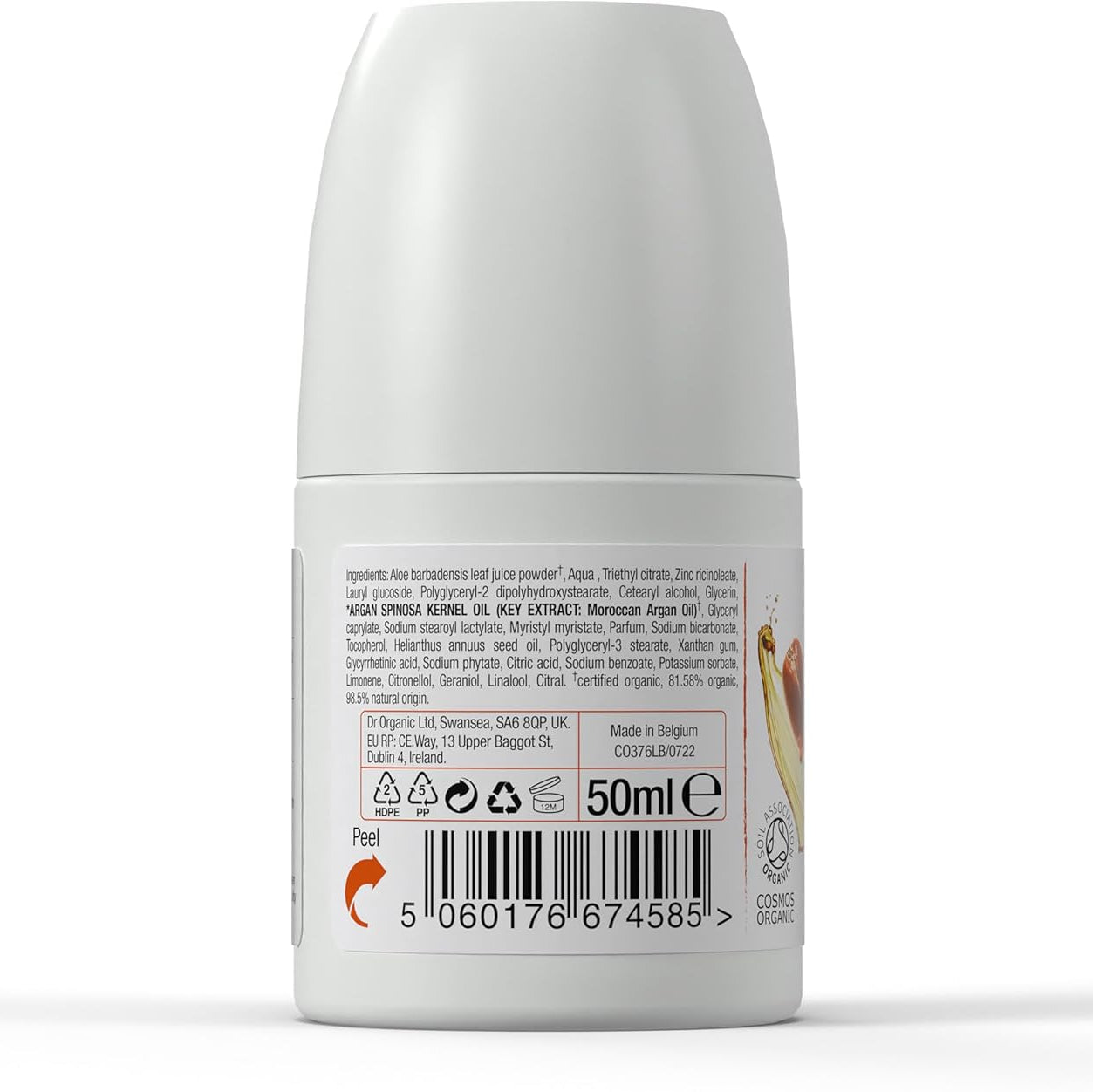 Dr Organic Moroccan Argan Oil Deodorant 50ml