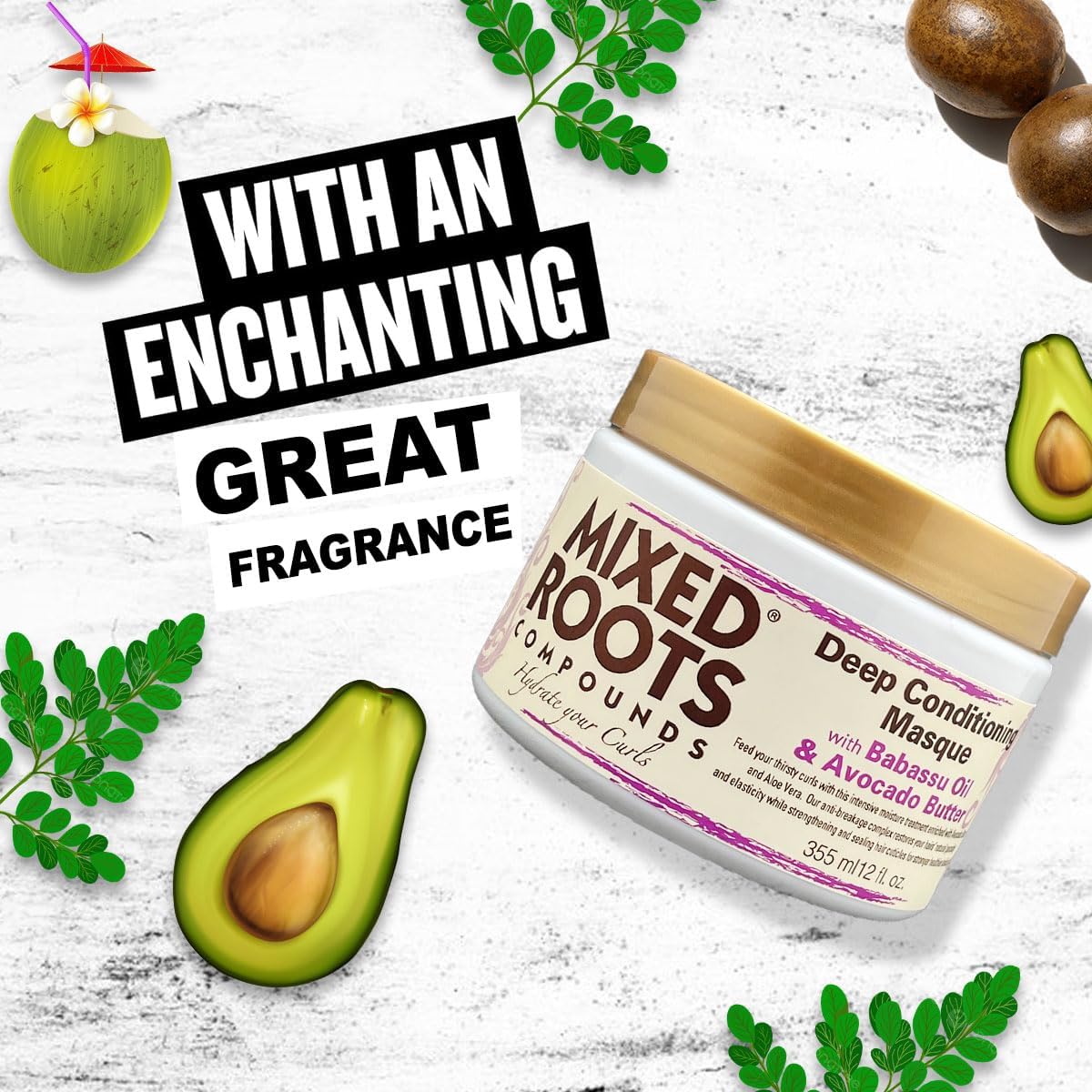 Mixed Roots Deep Conditioning Masque 355ml