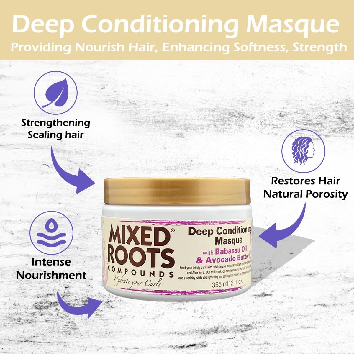 Mixed Roots Deep Conditioning Masque 355ml
