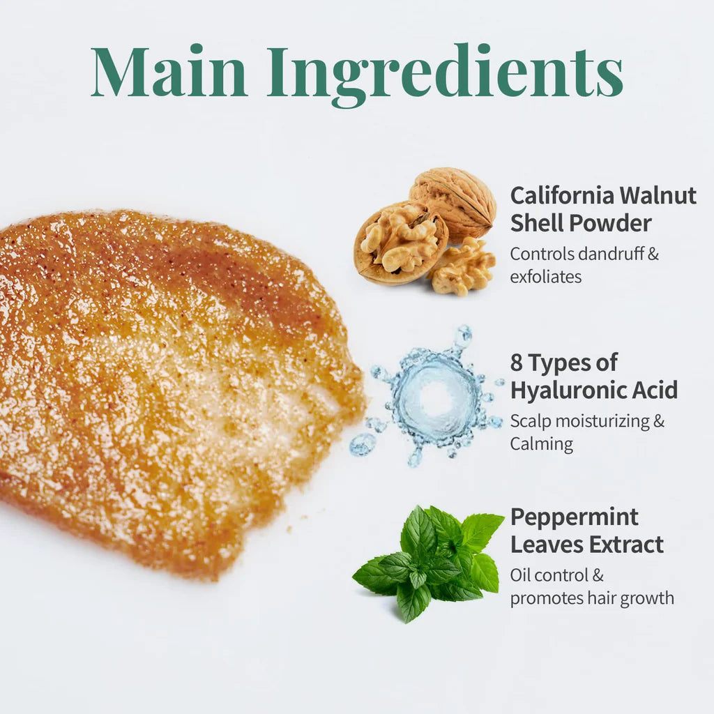 plu Exfoliation Scalp Scrub Peppermint 200g