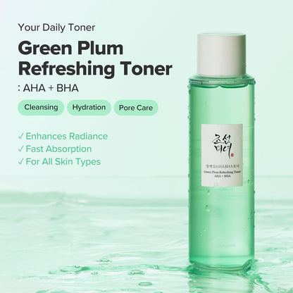 Beauty of Joseon Green Plum Refreshing Toner : AHA + BHA 150ml
