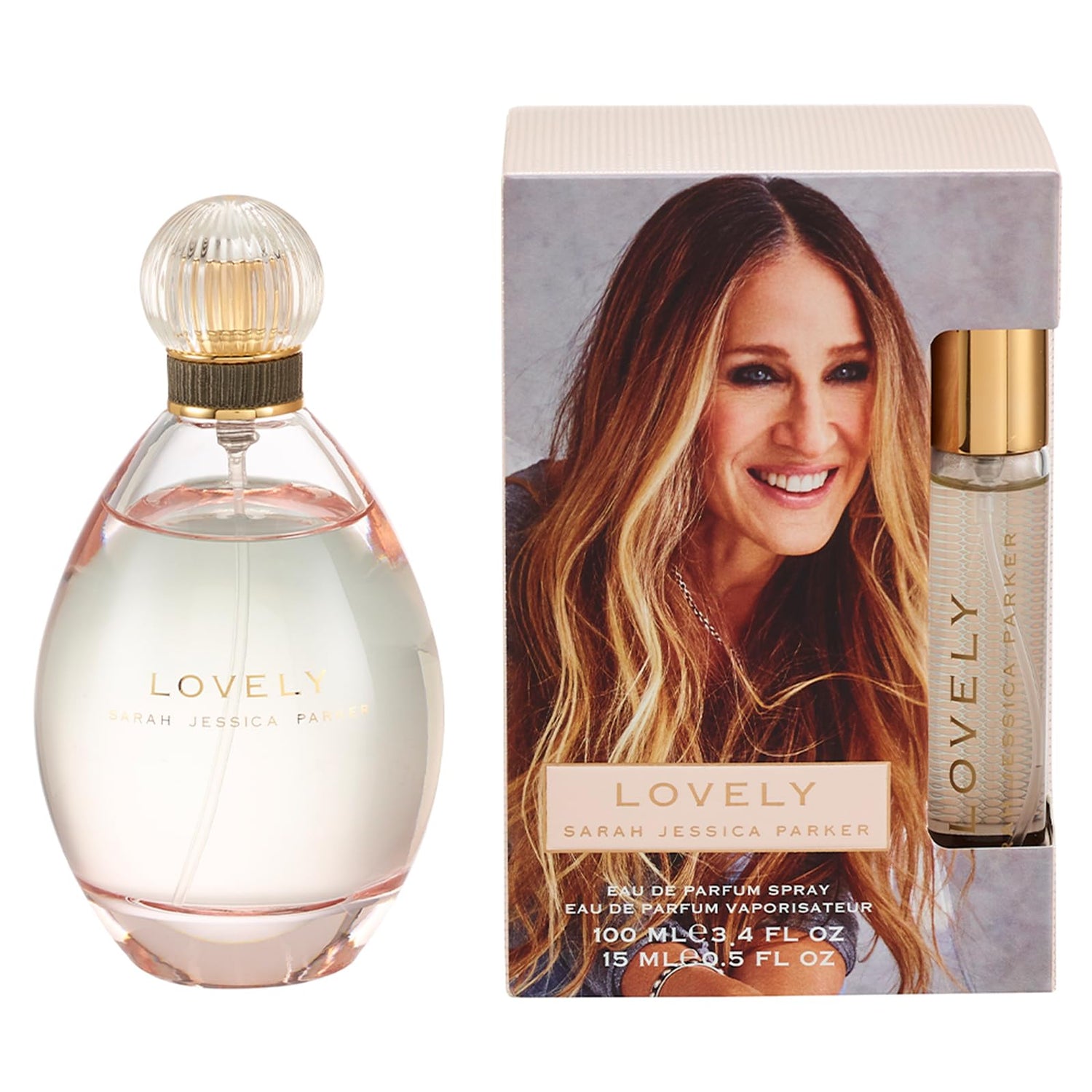 Sarah Jessica Parker Lovely Eau de Parfum 100ml + Vaporiser 15ml