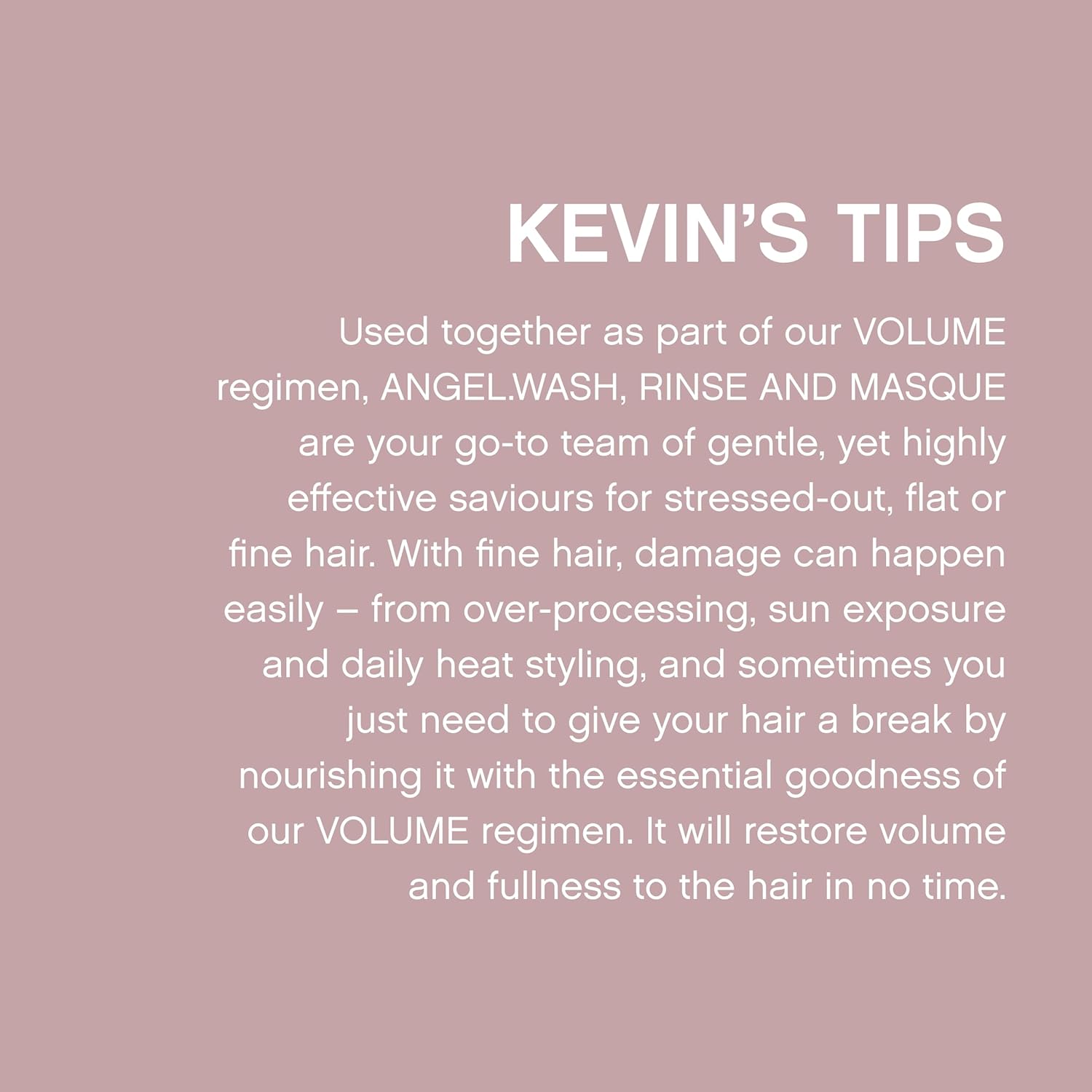Kevin Murphy Angel Rinse