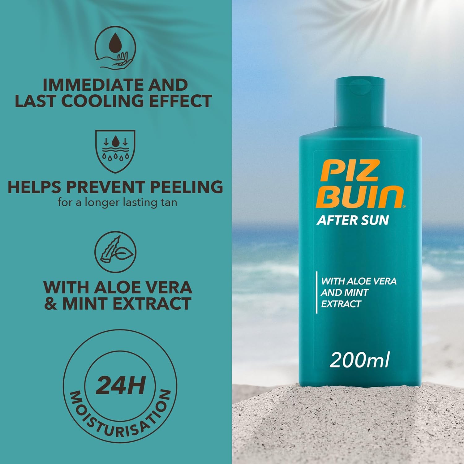 Piz Buin After Sun Moisturising Lotion 200ml