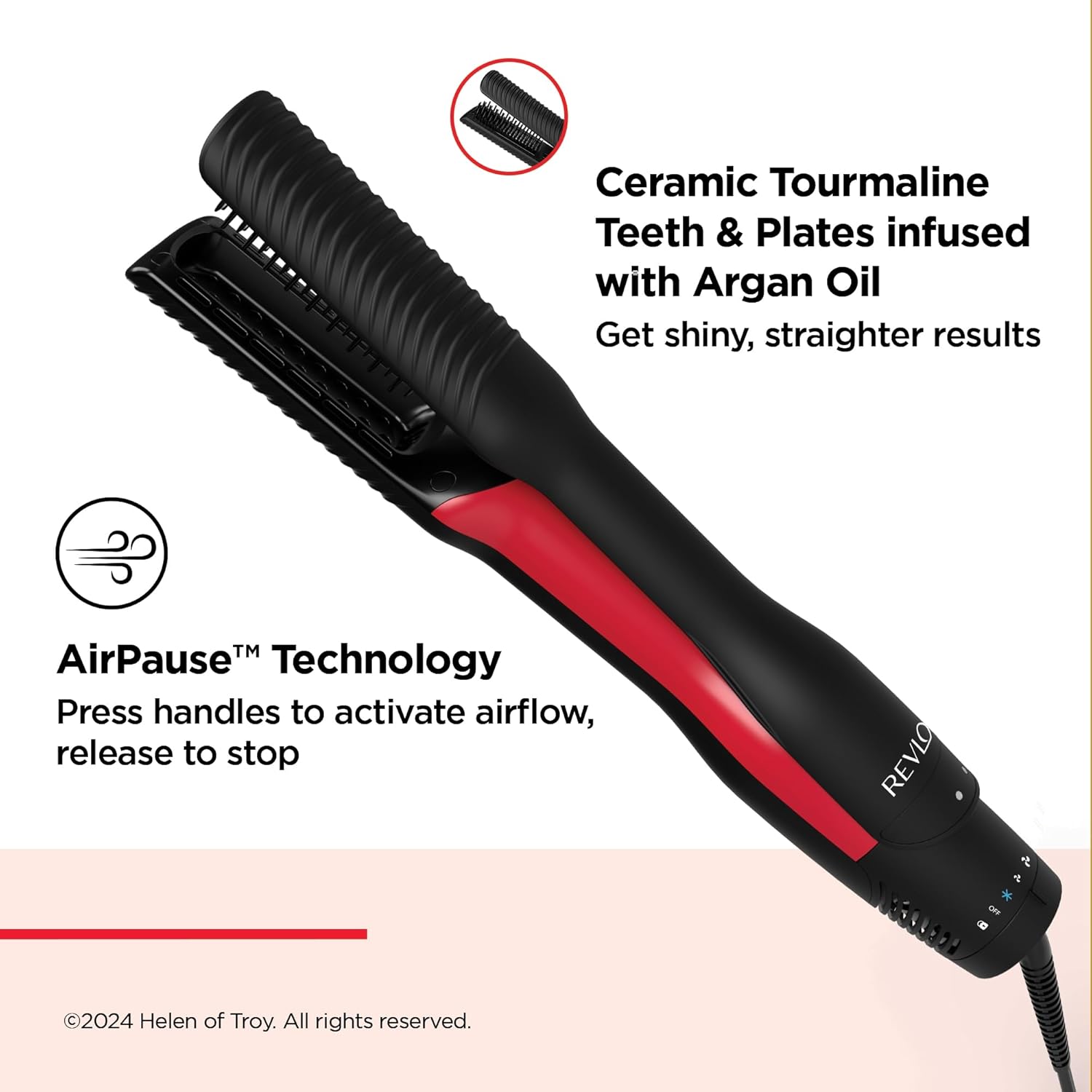 Revlon One Step Air Straight 2-in-1 Dryer &amp; Air Straightener