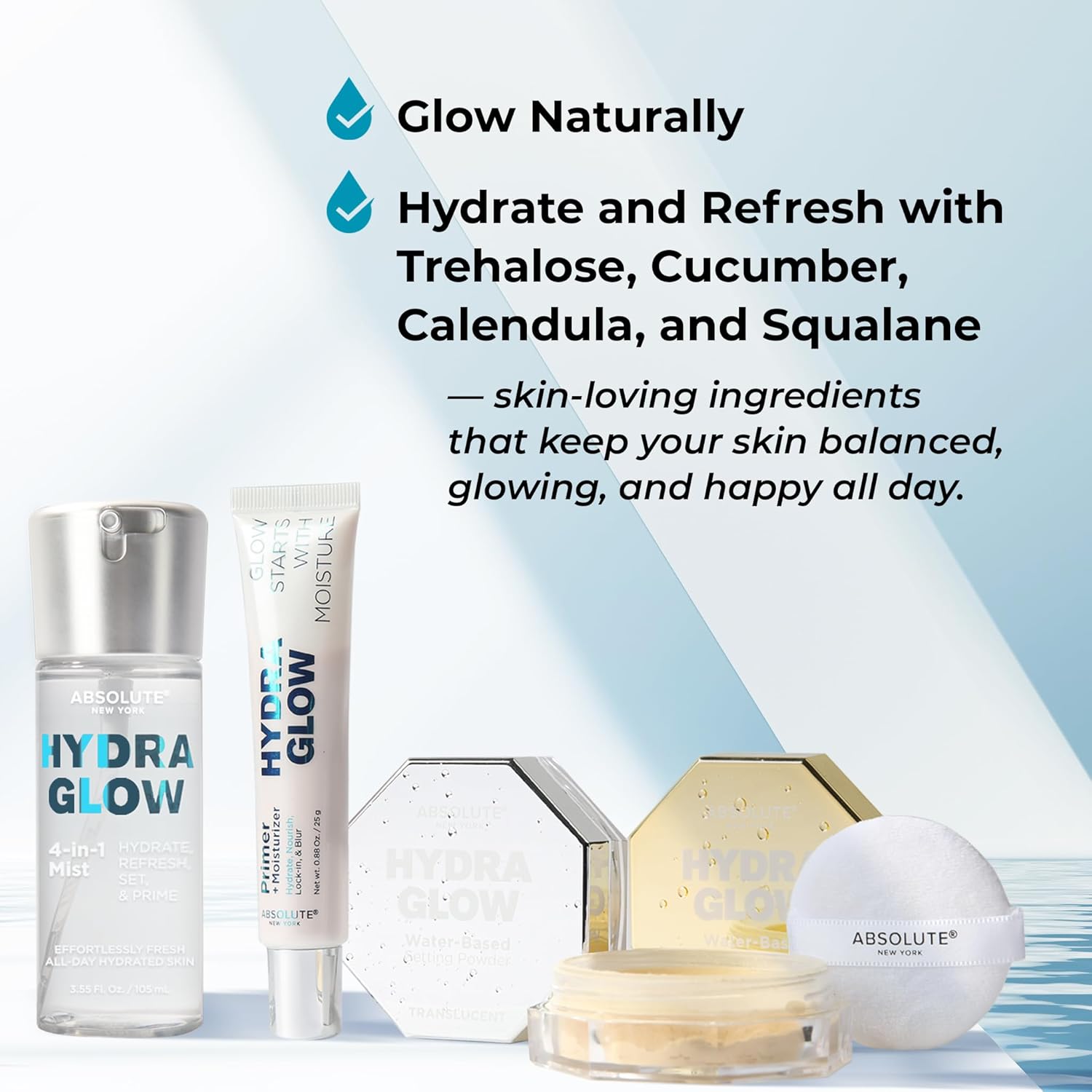 Absolute New York Hydra Glow Water-Based Setting Powder