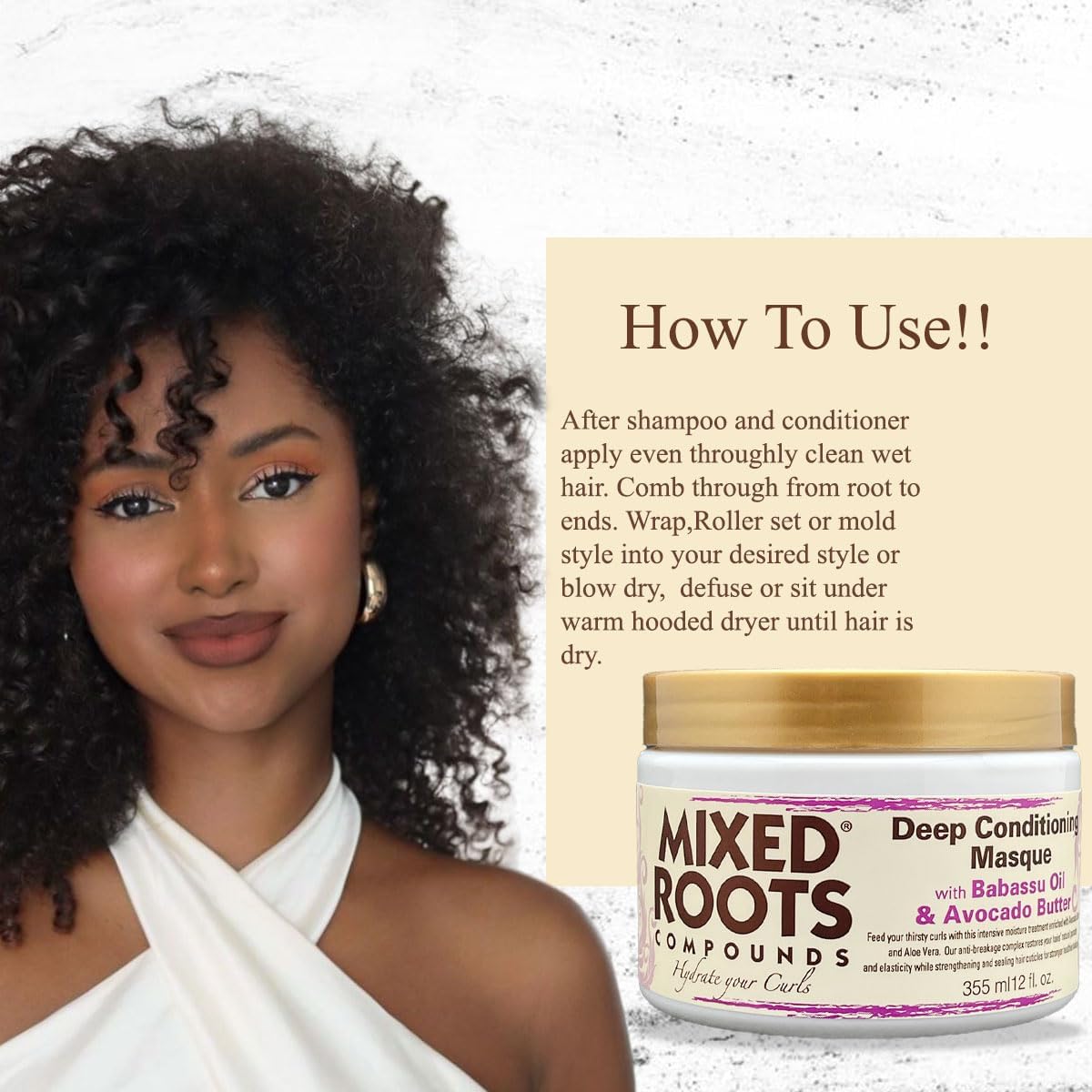 Mixed Roots Deep Conditioning Masque 355ml