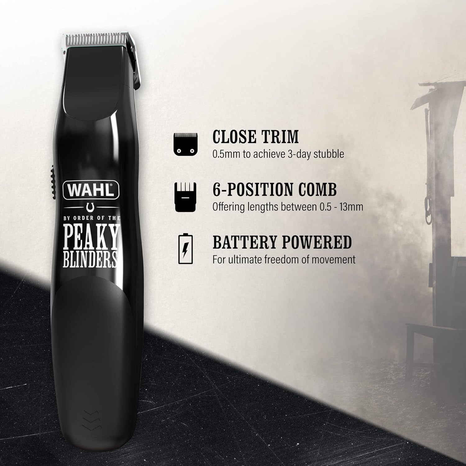 Wahl Peaky Blinders Beard Trimmer Gift Set