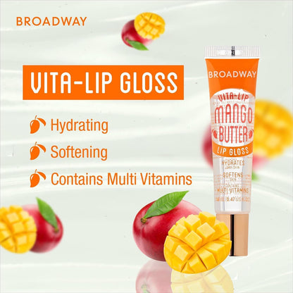 Broadway Vita-Lip Clear Lip Gloss 14ml