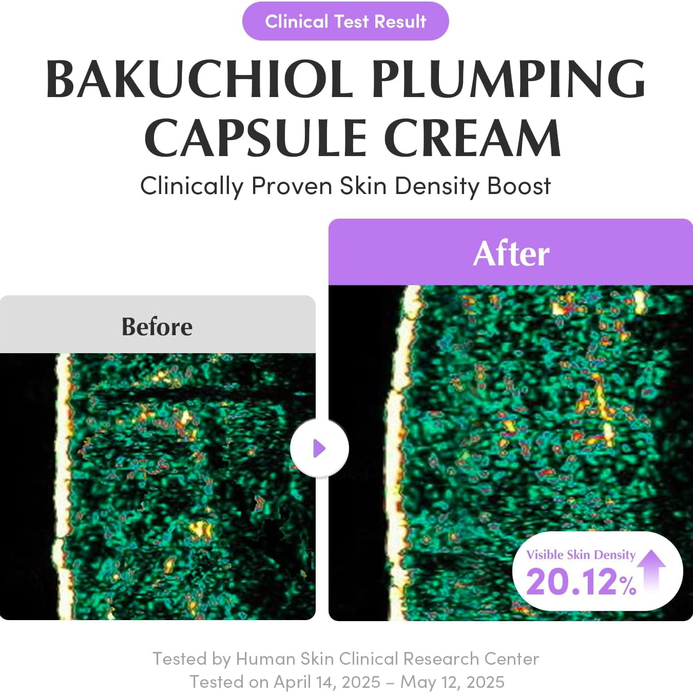 equalberry deep cera bakuchiol plumping capsule cream clinical testing and results