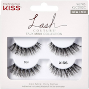 Kiss Lash Couture Faux Mink Double Pack - Soir