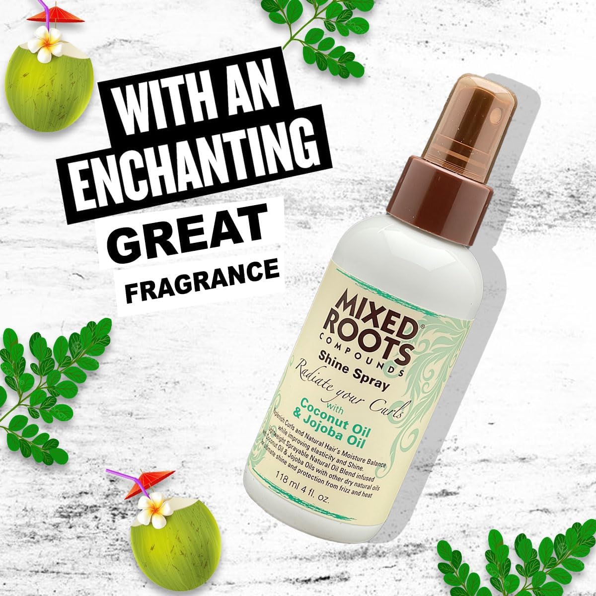 Mixed Roots Shine Spray 118ml
