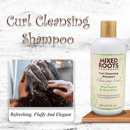 Mixed Roots Deep Cleansing Shampoo 355ml